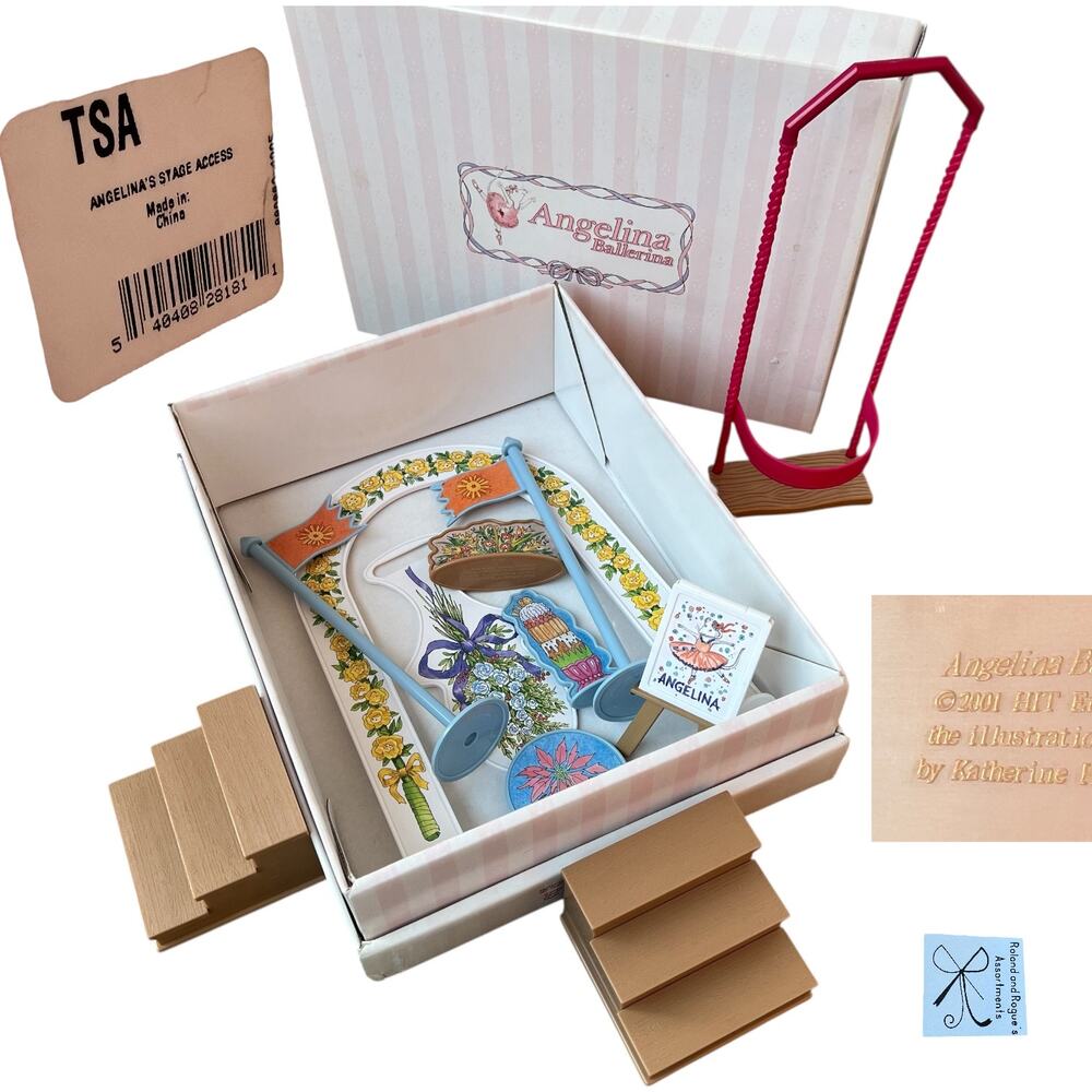 American Girl Angelina Ballerina 2001 Stage Accessories